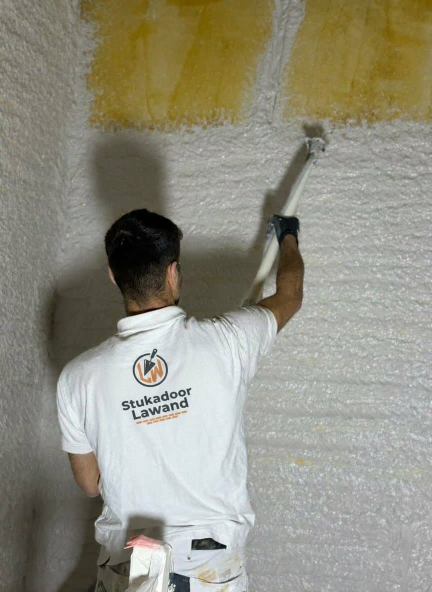 Stukadoor Lawand vakmannen aan het werk